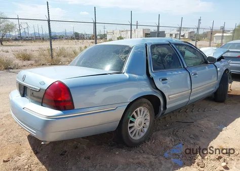 2010 Mercury Grand Marquis Ls (Fleet Only) from USA, damaged, VIN 2MEBM7FV9AX624969